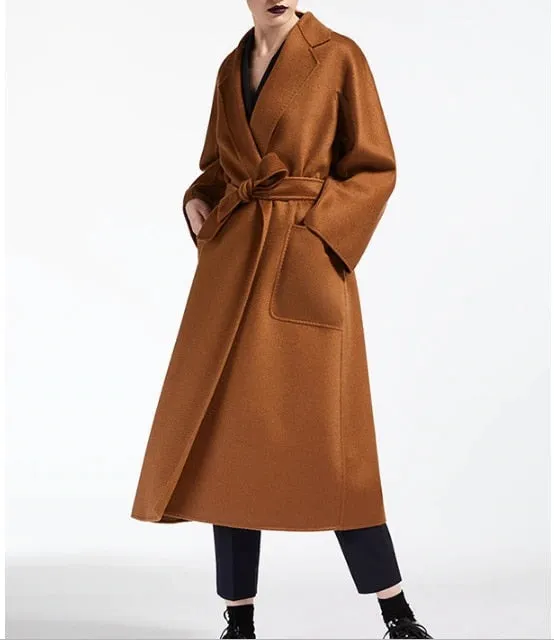 Cashmere Jas - Dames - Luxe en Tijdloos Ontwerp met Perfecte Pasvorm