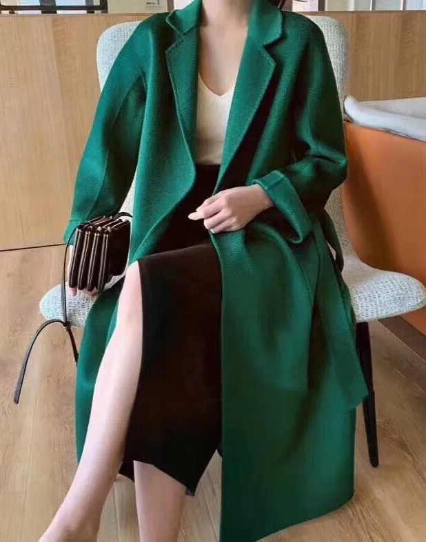Cashmere Jas - Dames - Luxe en Tijdloos Ontwerp met Perfecte Pasvorm