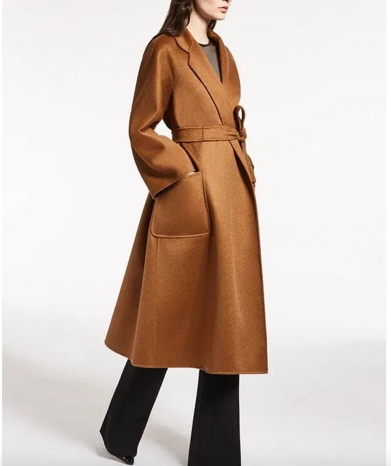 Cashmere Jas - Dames - Luxe en Tijdloos Ontwerp met Perfecte Pasvorm