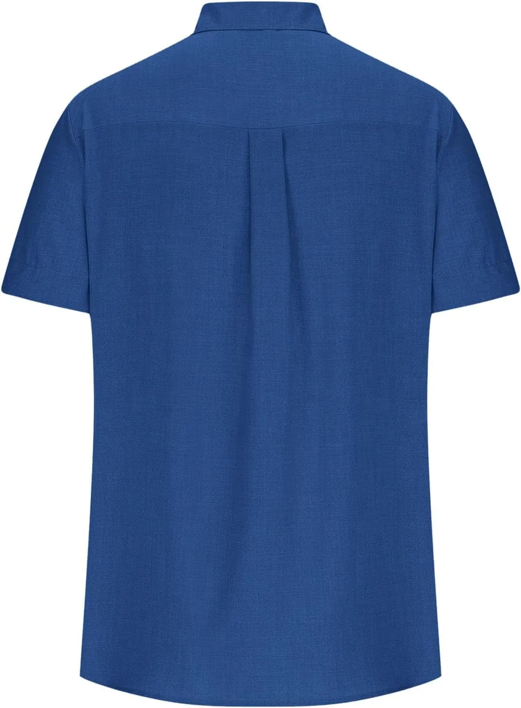 Cathalem Linen Shirts for Men Button Down Casual Shirts Short Sleeve Beach Summer Tops with Pocket Mens Dress Shirts