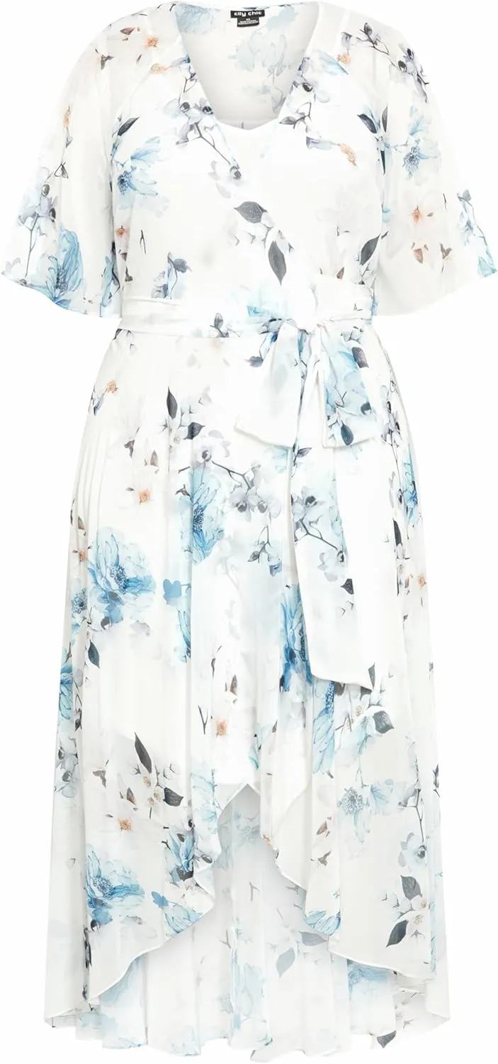 City Chic Women's Plus Size Maxi Dress - Shy Orchid