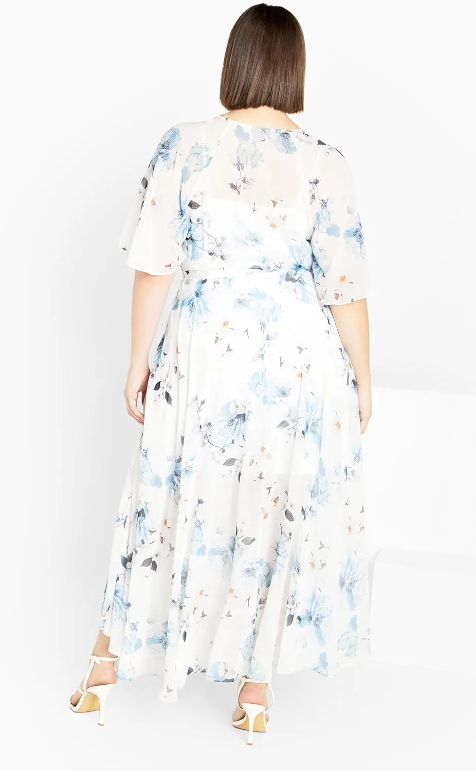 City Chic Women's Plus Size Maxi Dress - Shy Orchid