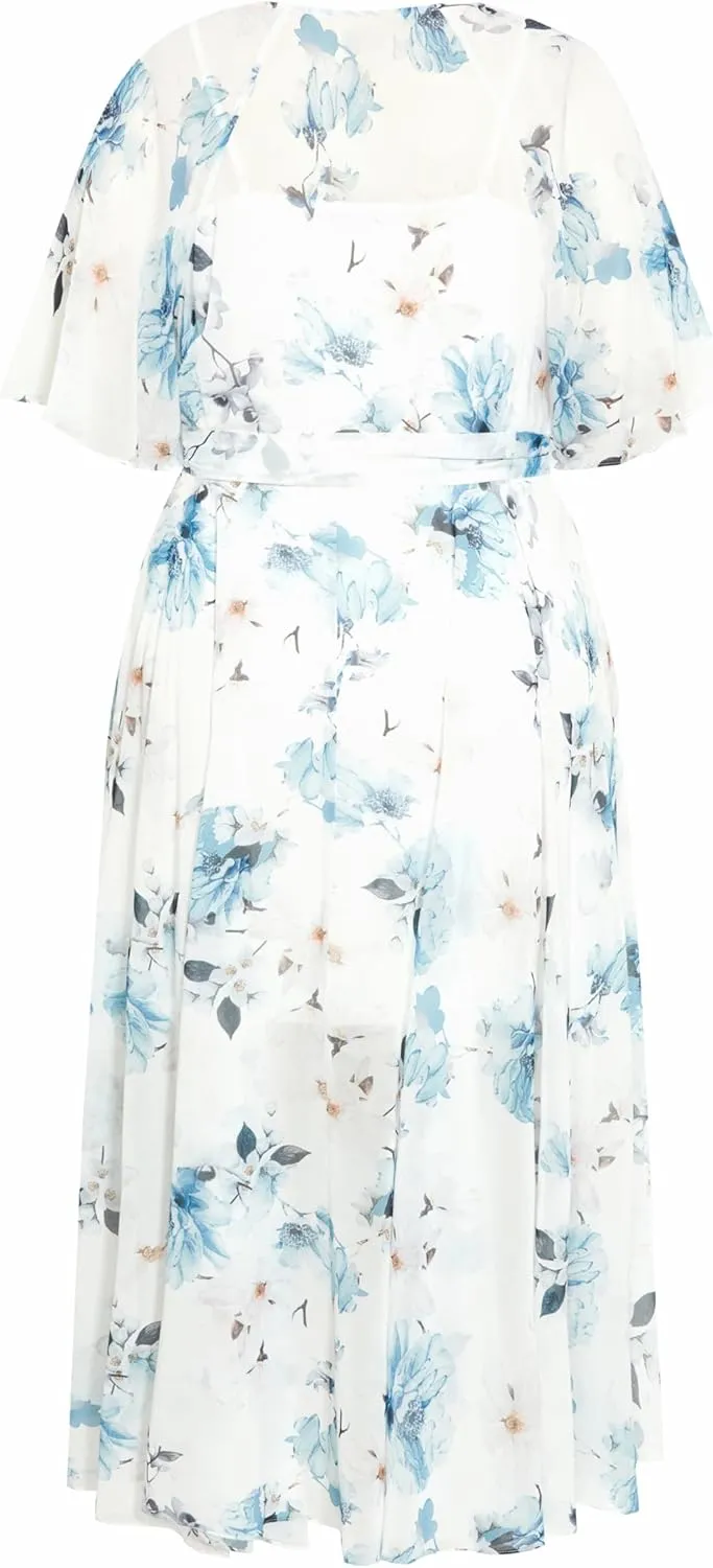 City Chic Women's Plus Size Maxi Dress - Shy Orchid