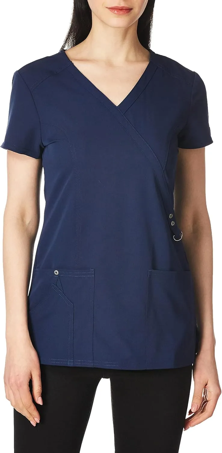 Dickies Women's Mock Wrap Top