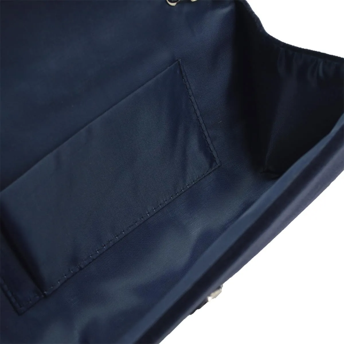 Elegant Rhinestone Bow Front Velvet Clutch Evening Bag Handbag