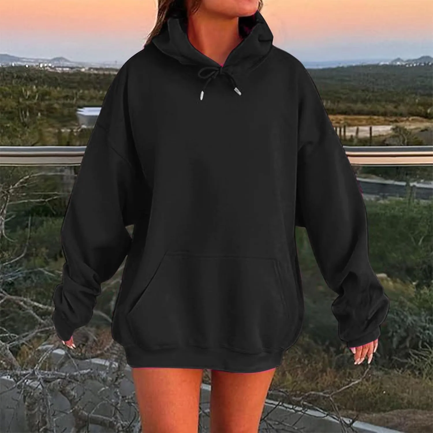 Fall Womens Oversized Hoodies Winter Cute Sweatshirts Pullover 2024 Fashion Tops Trendy Outfits