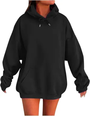 Fall Womens Oversized Hoodies Winter Cute Sweatshirts Pullover 2024 Fashion Tops Trendy Outfits