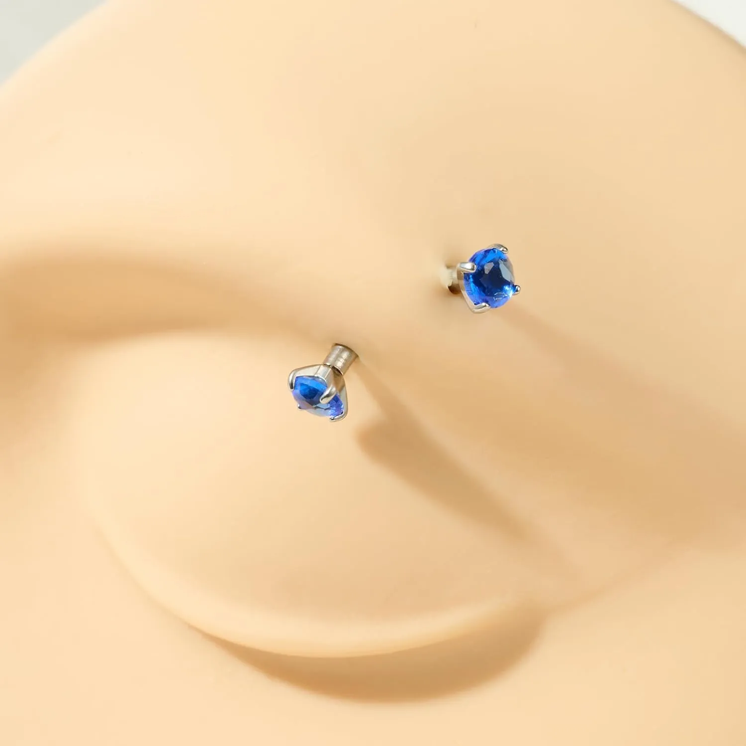 FECTAS 10PCS Eyebrow Rook Piercing Jewelry 16G Earrings Vertical Labret Lip Jewelry Curved Barbell Eyebrow Rings Tiny Small Belly Rings Ear Rook Helix Conch Daith Piercing Jewelry