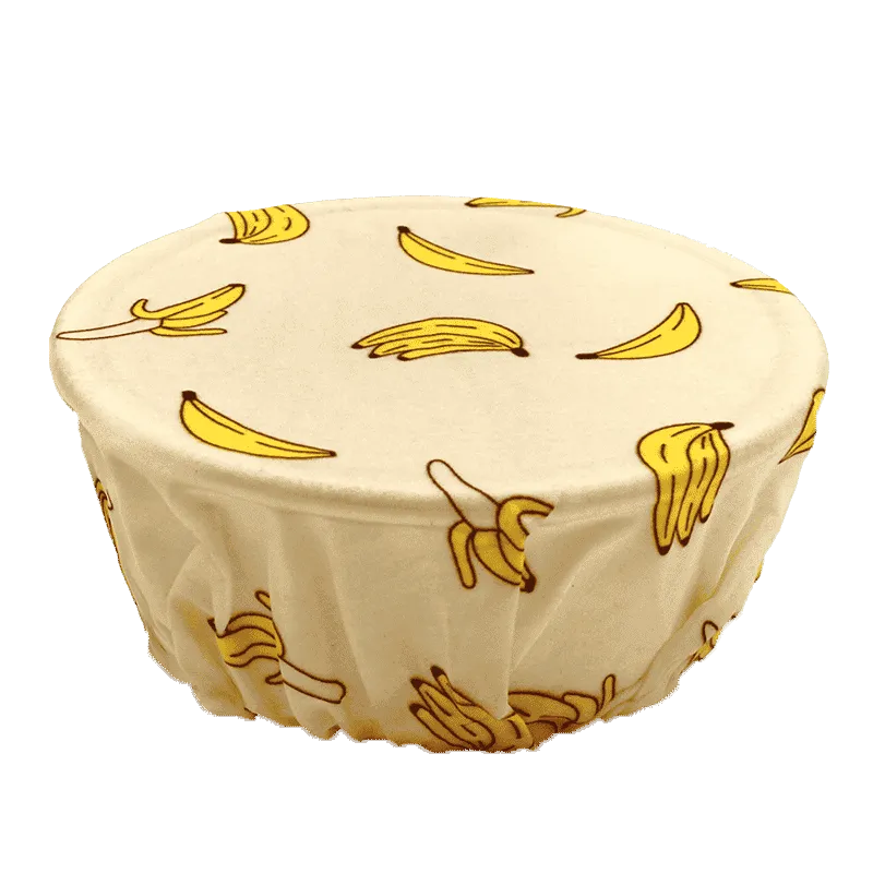 Floral Patterned Beeswax Food Wrap Film