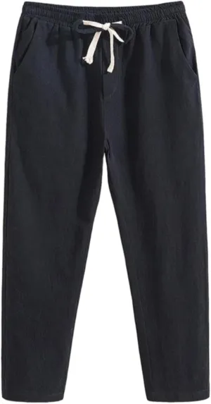 GIERIDUC Mens Joggers Lightweight Workout Breathable Mesh Pants Elastic Waist Drawstring Athletic Sports Running Sweatpants