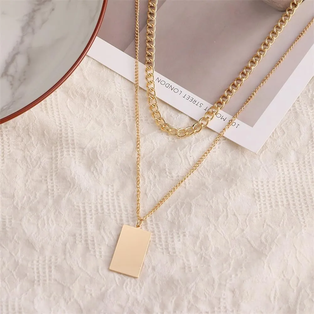 Gold Necklaces for Women Gifts - 14K Gold Plated Necklace for Women Necklaces for Her Tiny Fashion Jewelry for Teensfor Women Friends Jewelry GiftsNecklace Gold Jewelry Birthday Gifts