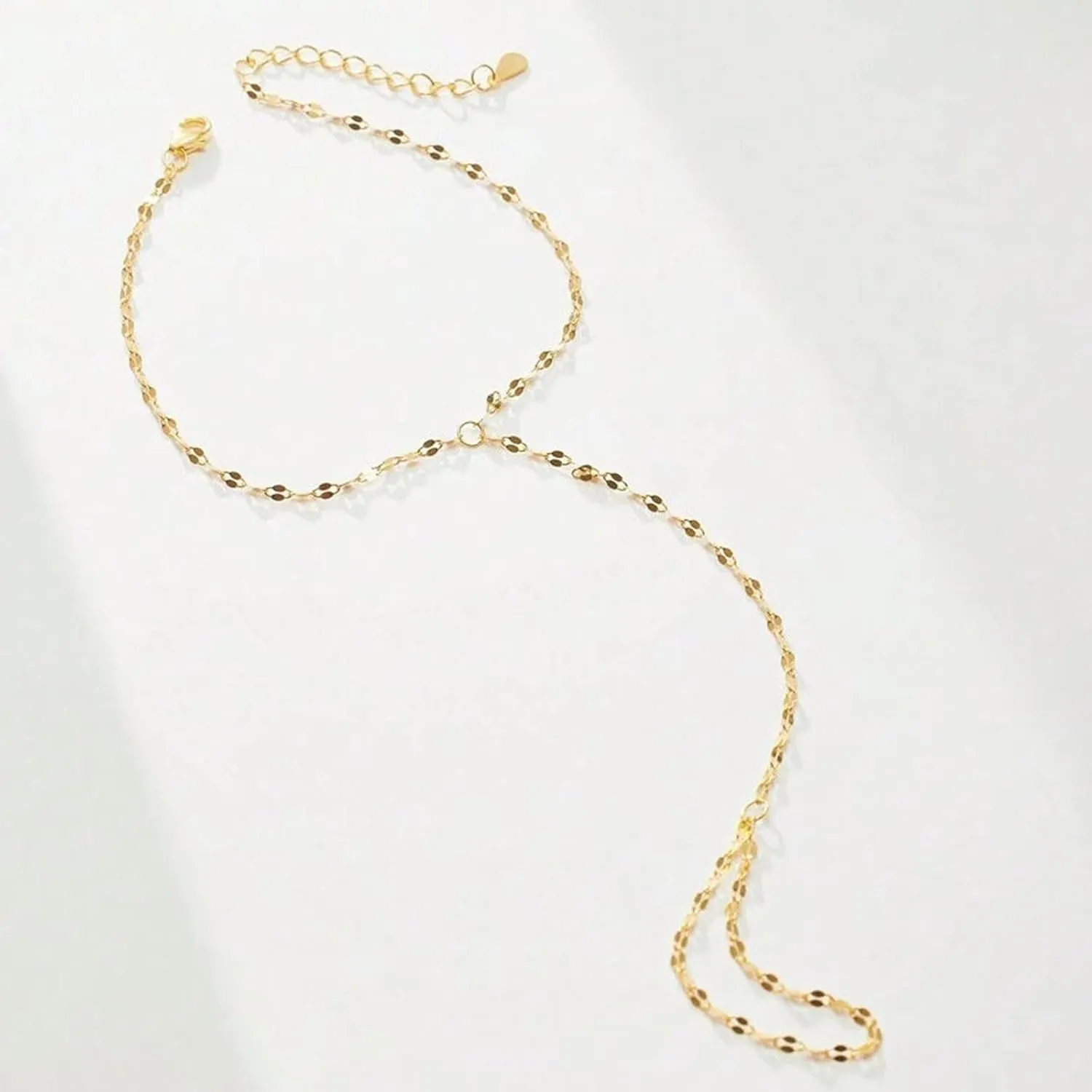 Hand Chain Silver Bangle Gold Bangle Bracelet Silver Bangles Bracelets for Women Cuff Bracelets Ring Bracelet Hand Chain Gold Silver Hand Chain Bracelet