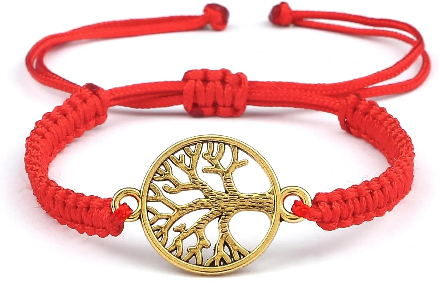 Handmade Braid Rope Bracelets Tree of Life Adjustable Bracelets for Women Men Gift Wrist Bangle Charm Friendship Prayer Jewelry