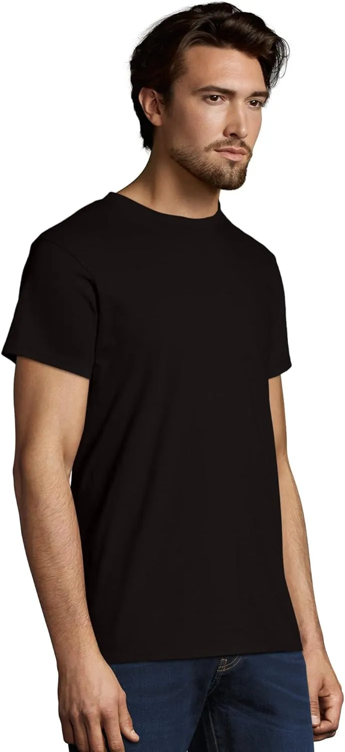 Hanes mens Nano Premium Cotton T-shirt (Pack of 2)