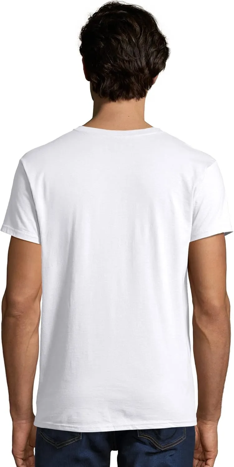 Hanes mens Nano Premium Cotton T-shirt (Pack of 2)