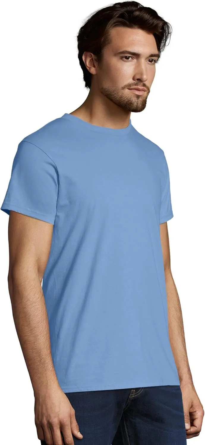 Hanes mens Nano Premium Cotton T-shirt (Pack of 2)