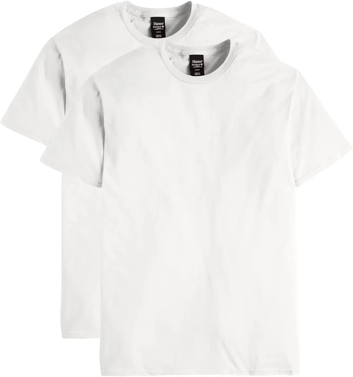 Hanes mens Nano Premium Cotton T-shirt (Pack of 2)