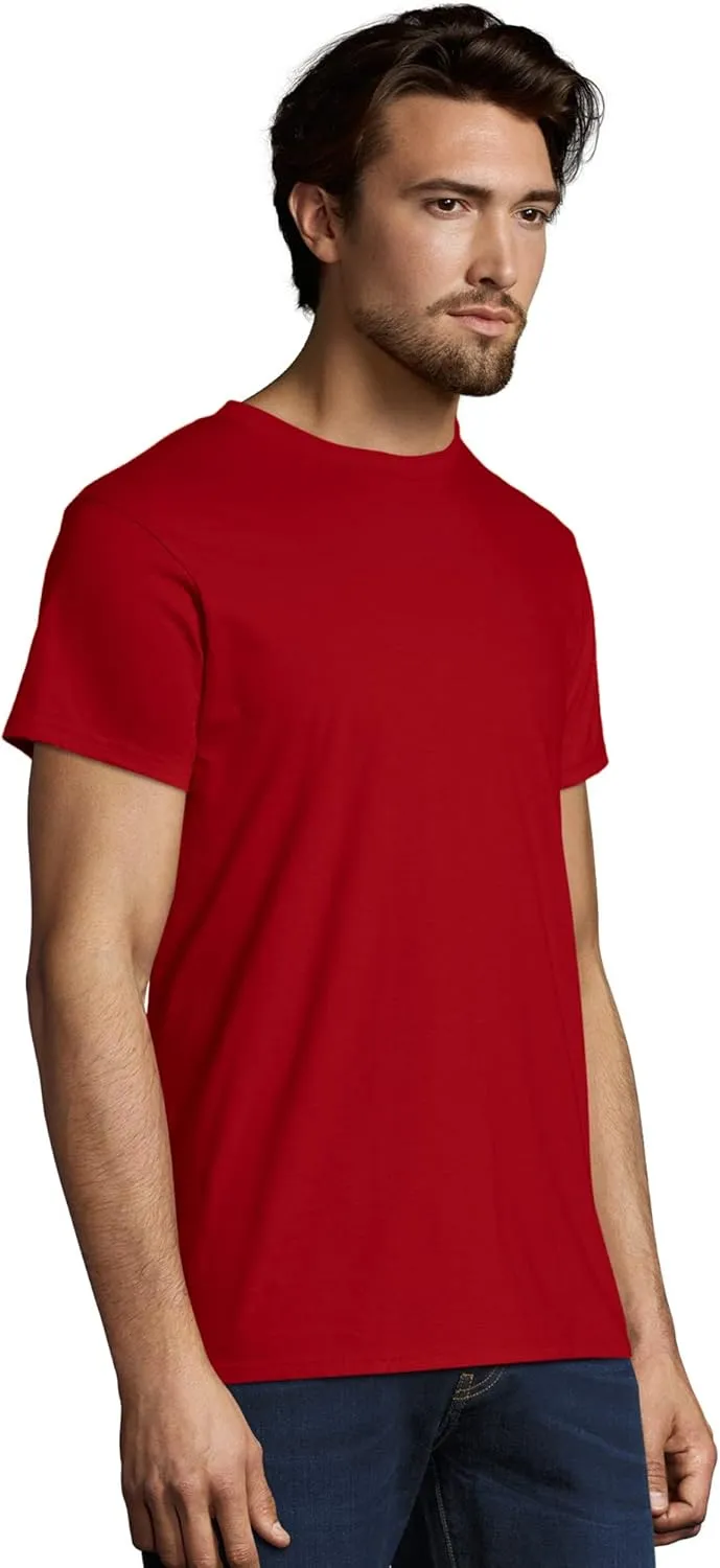 Hanes mens Nano Premium Cotton T-shirt (Pack of 2)