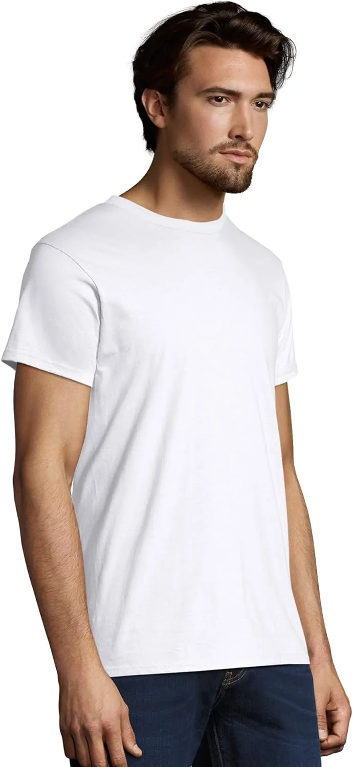Hanes mens Nano Premium Cotton T-shirt (Pack of 2)