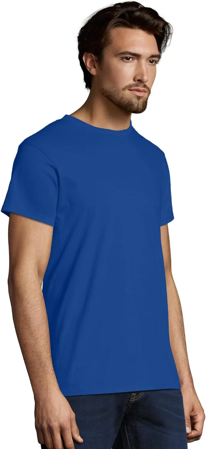 Hanes mens Nano Premium Cotton T-shirt (Pack of 2)
