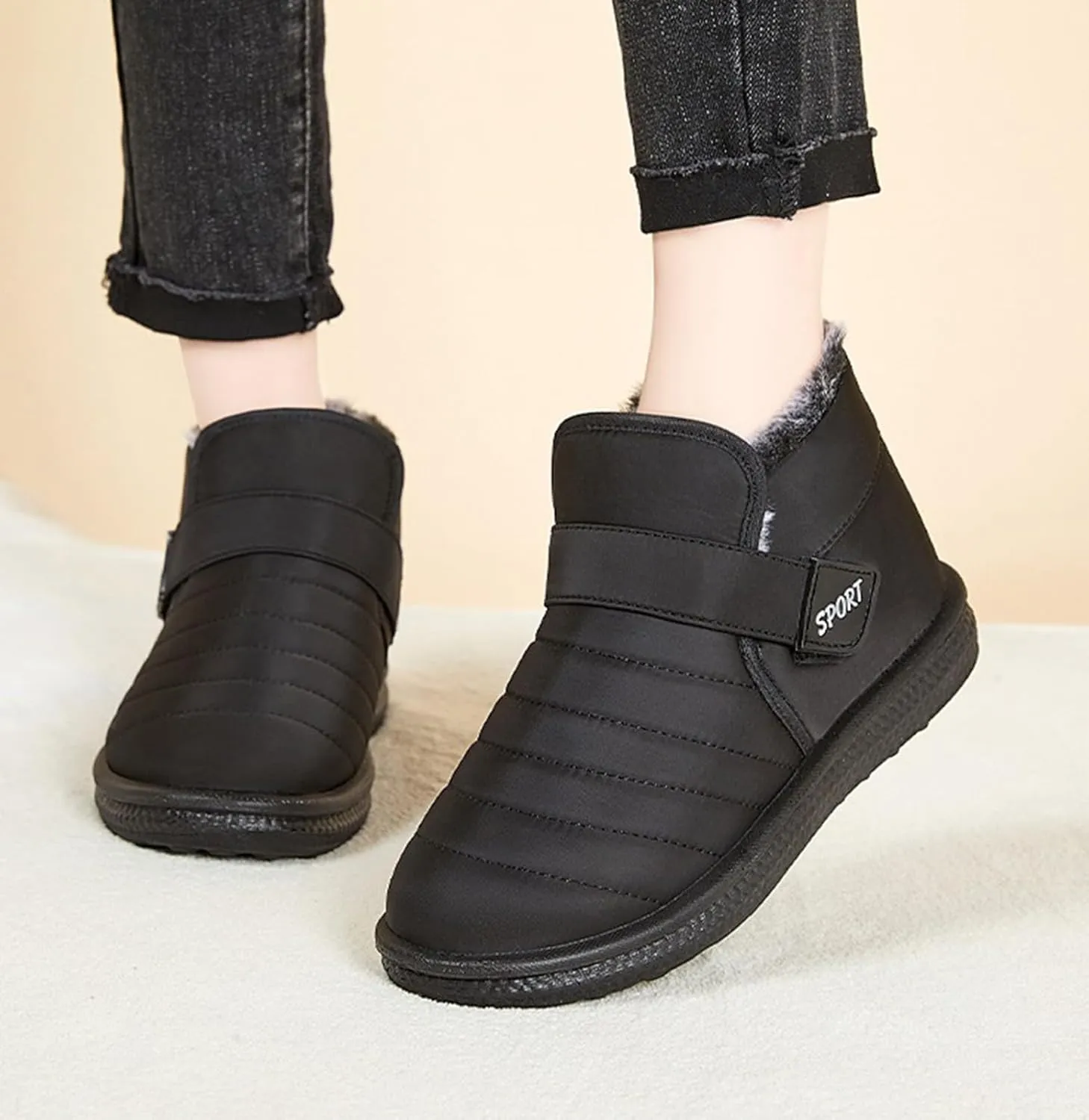 High Heel Winter Boots for Women Winter Boots for Men Womens Slip On Winter Boots Black Winter Boots High Heel Winter Boots for Women Today Only Prime of Day 2024