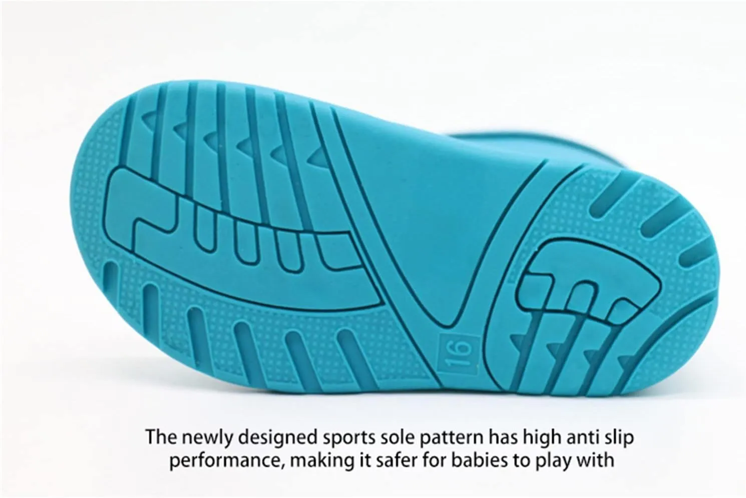 IWIHMIV Baby Rain Boot Infant Rain Boots Boys' Boots Toddler Kids Baby Boys Girls Cartoon Waterproof Rain Non Slip Rain Boots