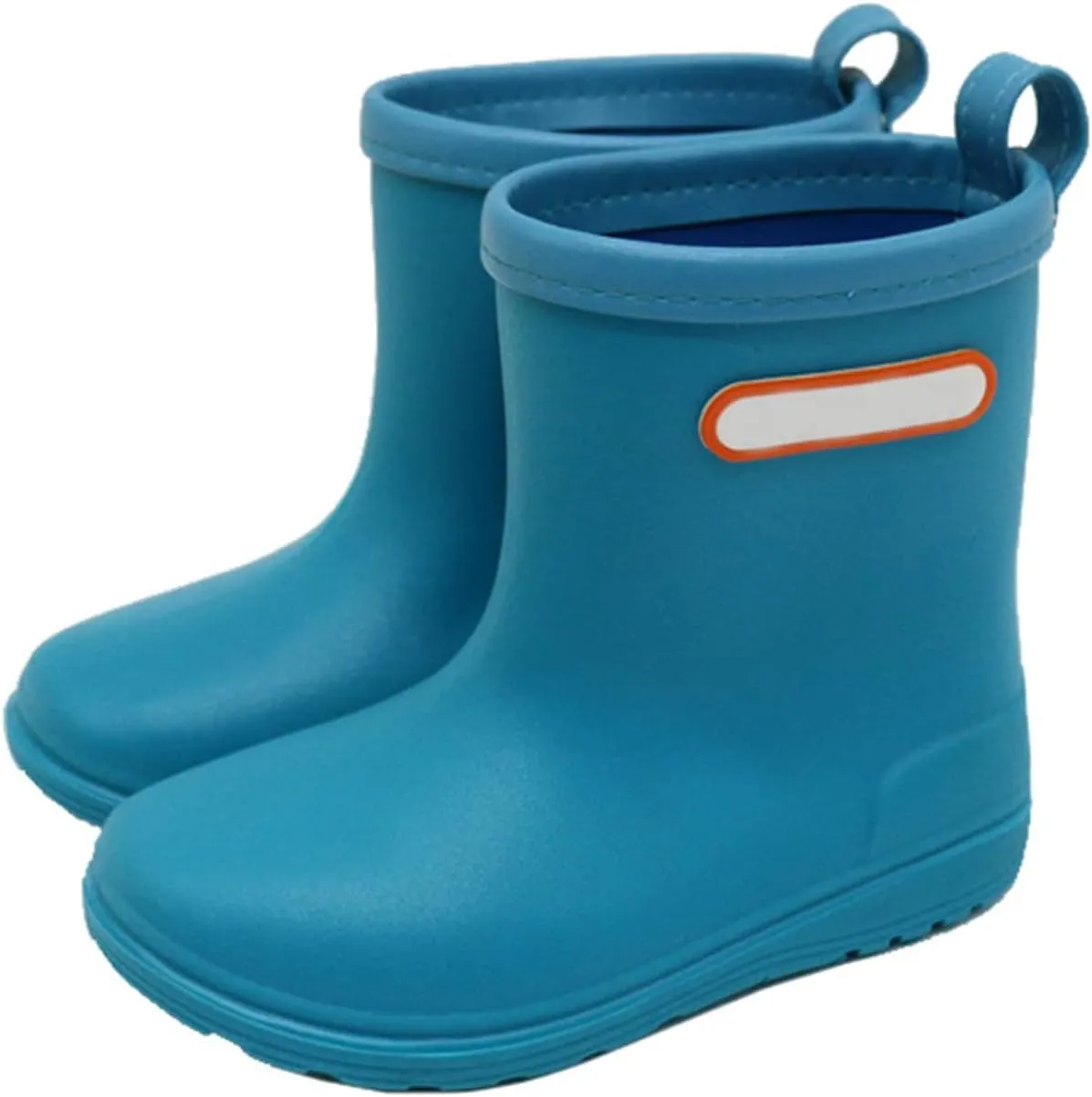 IWIHMIV Baby Rain Boot Infant Rain Boots Boys' Boots Toddler Kids Baby Boys Girls Cartoon Waterproof Rain Non Slip Rain Boots