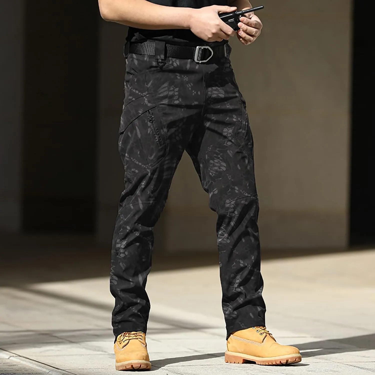 Jogger Activewear Pants Security Uniform Pants for Men Workout Sets for Gym Big Tall Casual Pant Breathable Pant