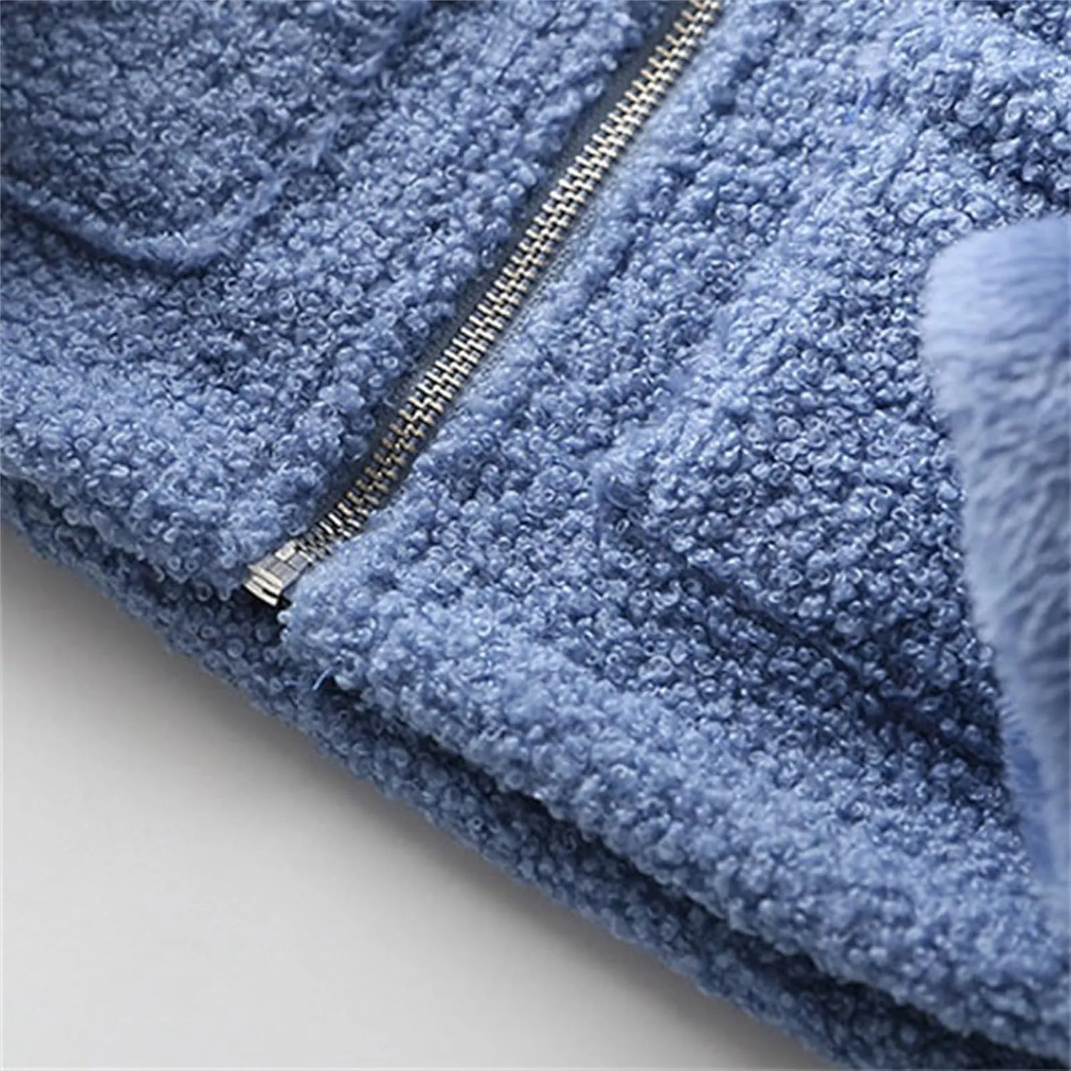 Kids Girls Polar Fleece Jacket Sherpa Coat Toddler Fuzzy Fleece Sweatshirt Baby Teddy Coat Thicken Windproof Jacket