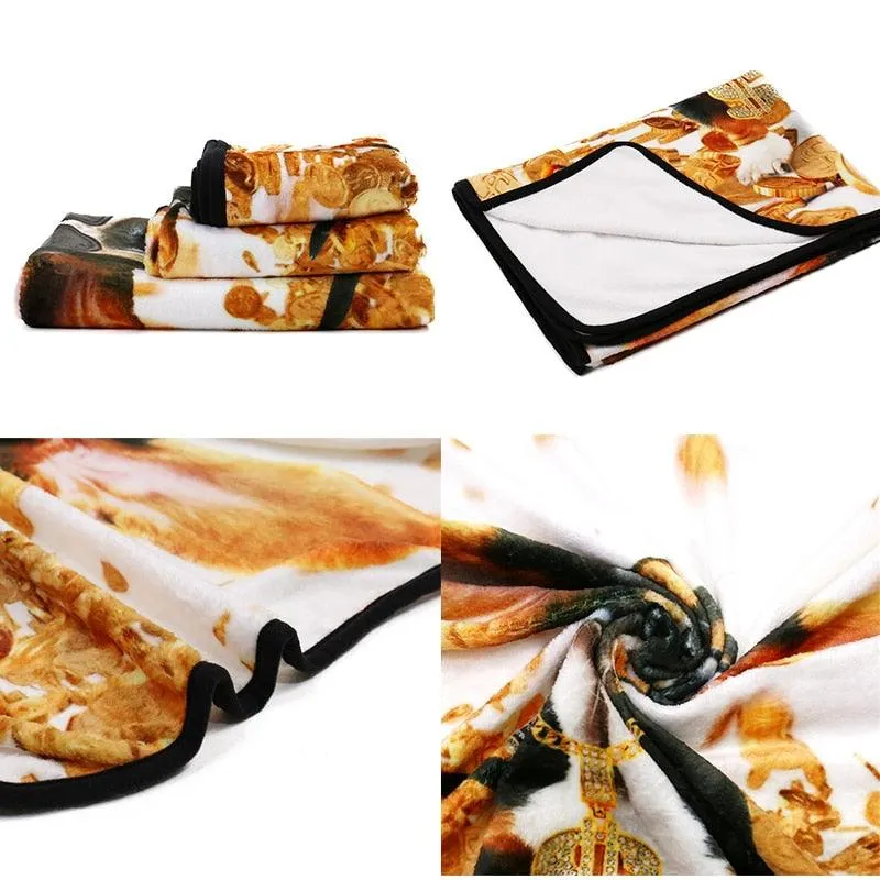 Large Space Themed Blanket for Pets