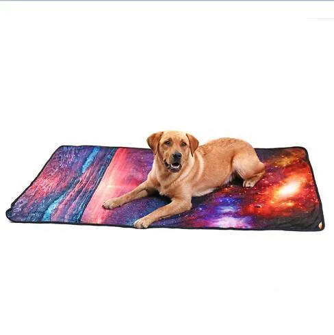 Large Space Themed Blanket for Pets