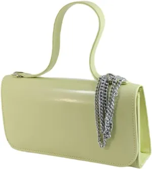 LONI Clutch Bag Purse for Women Patent Wedding Prom Handbag Small