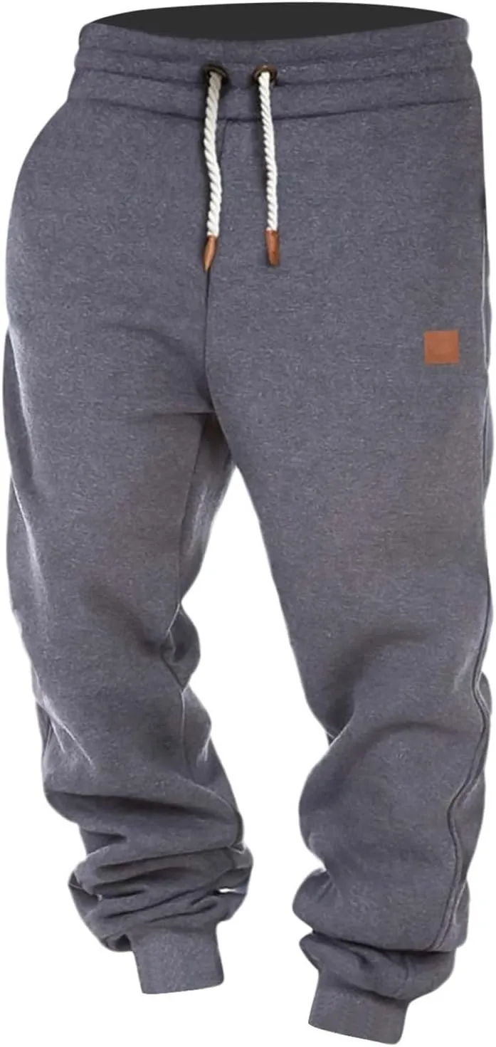 Men Cargo Combat Work Pant Gym Sports Jogger uflage Soft Jog Sweatpants Baggy Pant Drawstring Pull-On Pants