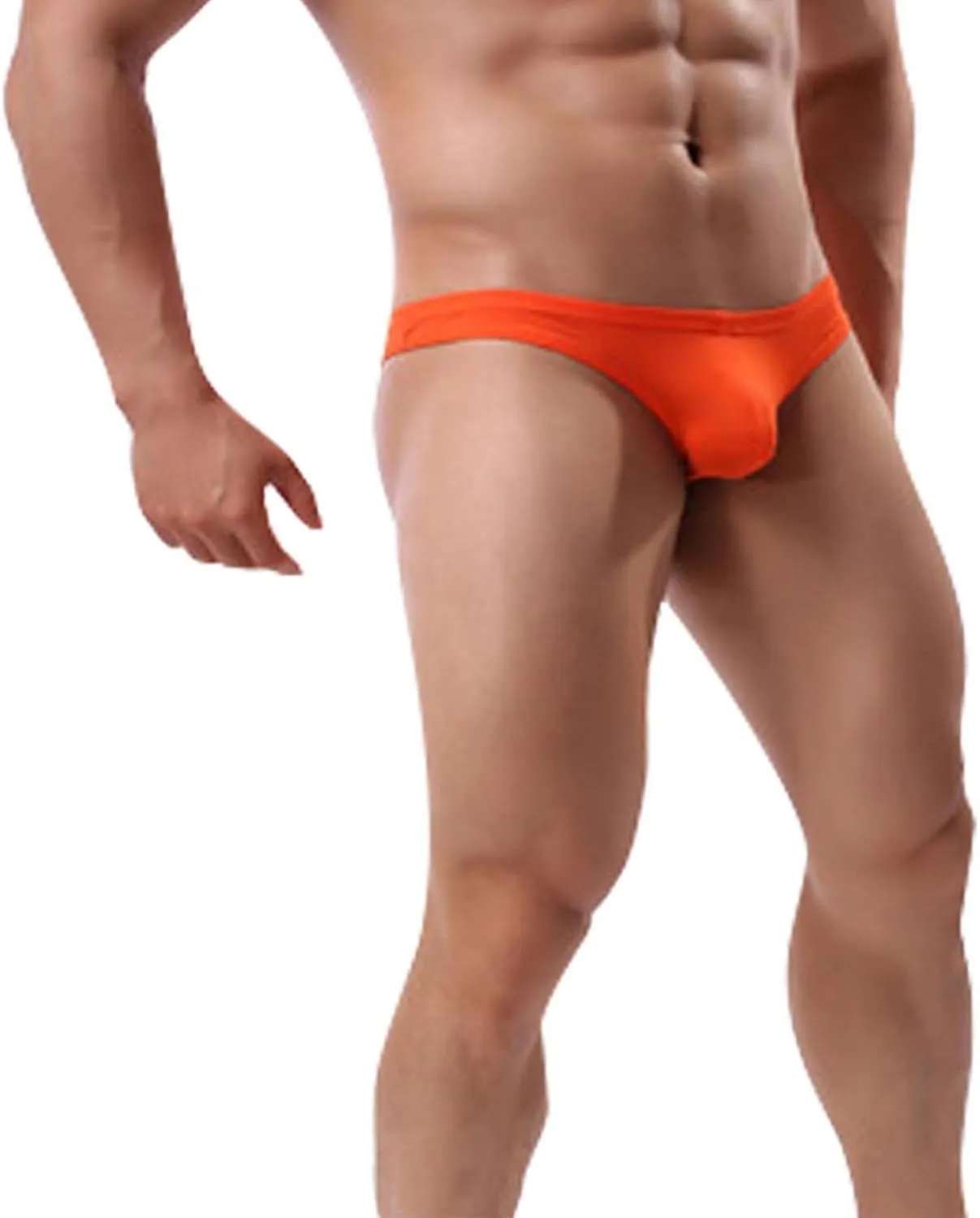 Men Fashion Ice Silk Briefs Comfortable Breathable Underwear Mens Sheer Underwear Underwear