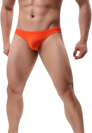 Men Fashion Ice Silk Briefs Comfortable Breathable Underwear Mens Sheer Underwear Underwear