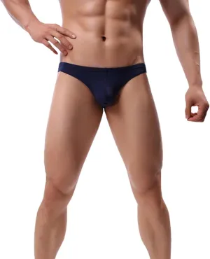 Men Fashion Ice Silk Briefs Comfortable Breathable Underwear Mens Sheer Underwear Underwear