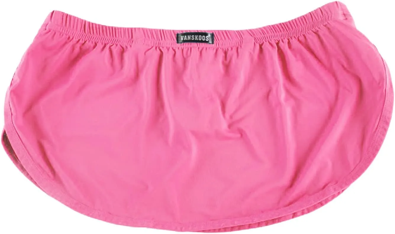 Mens Boxer Briefs with Large Split Sides Sexy Pouch Thong G-String Inner Lining