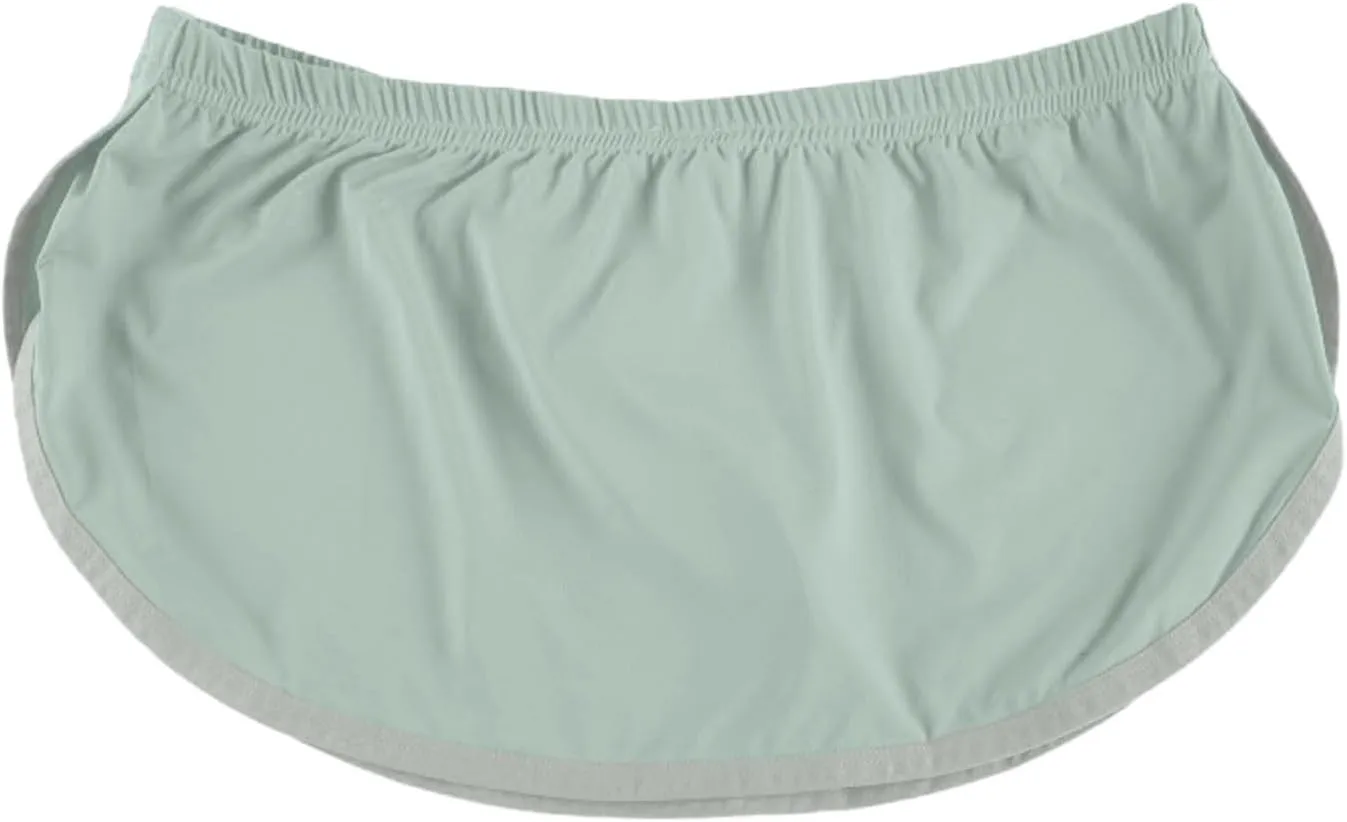 Mens Boxer Briefs with Large Split Sides Sexy Pouch Thong G-String Inner Lining