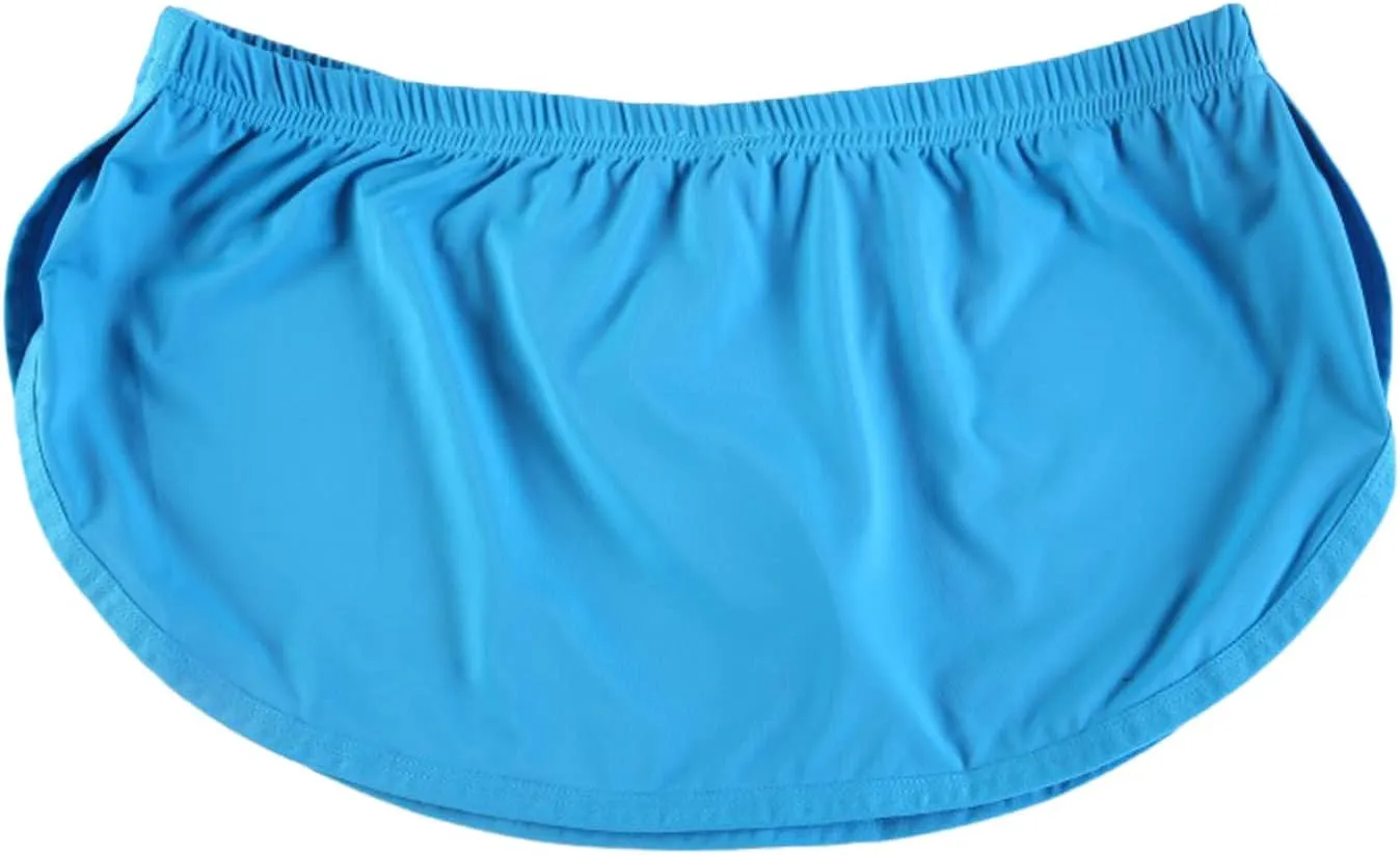 Mens Boxer Briefs with Large Split Sides Sexy Pouch Thong G-String Inner Lining