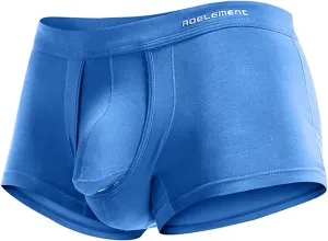 Men's Briefs Transparent Triangle Underwear with Mesh Low Waist Sexy See Through Breathable Thin Short Pants