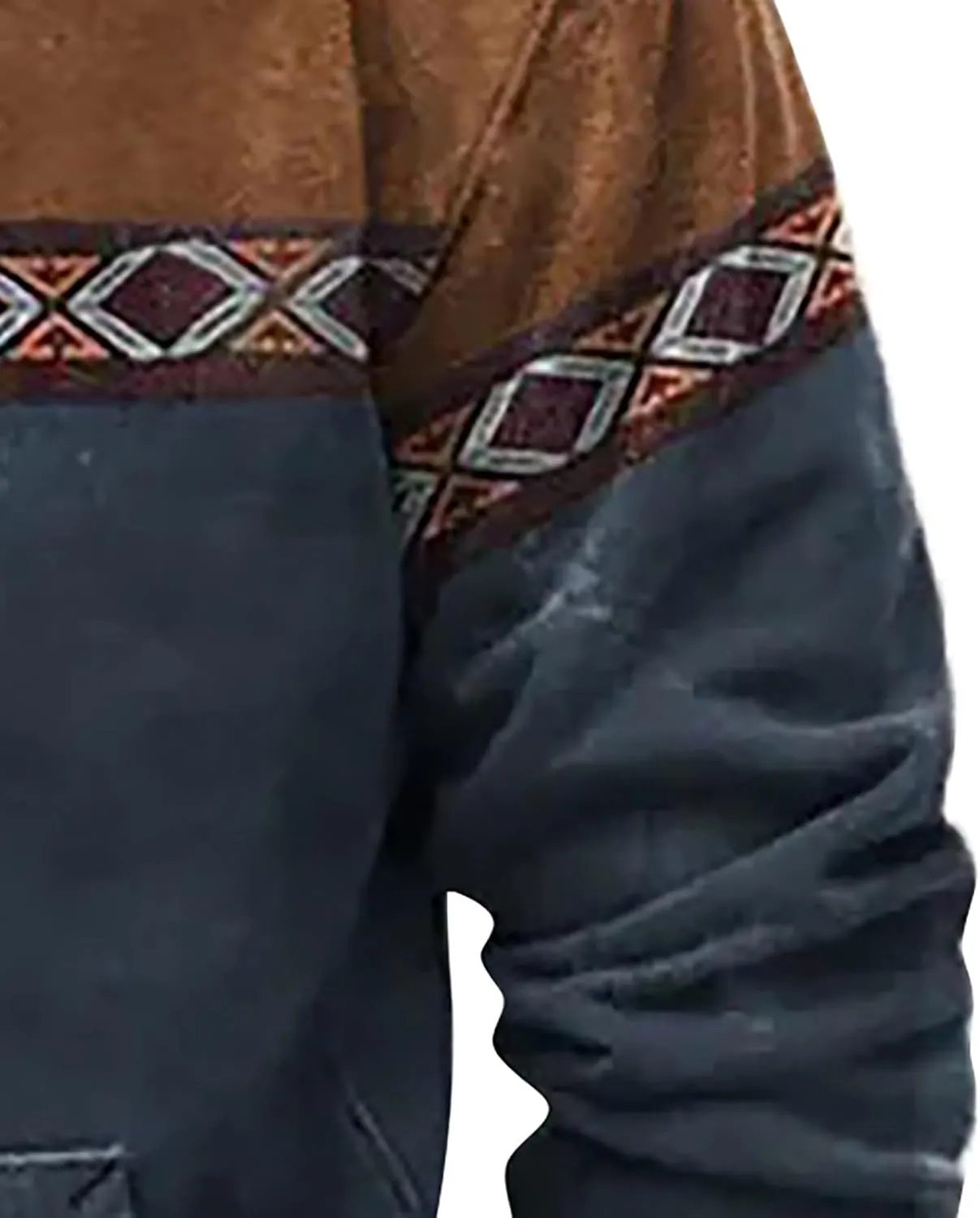 Men's Casual Fashionable Loose and Trendy Printed Hooded Long Sleeved Sweatshirt Sweatshirts for Men
