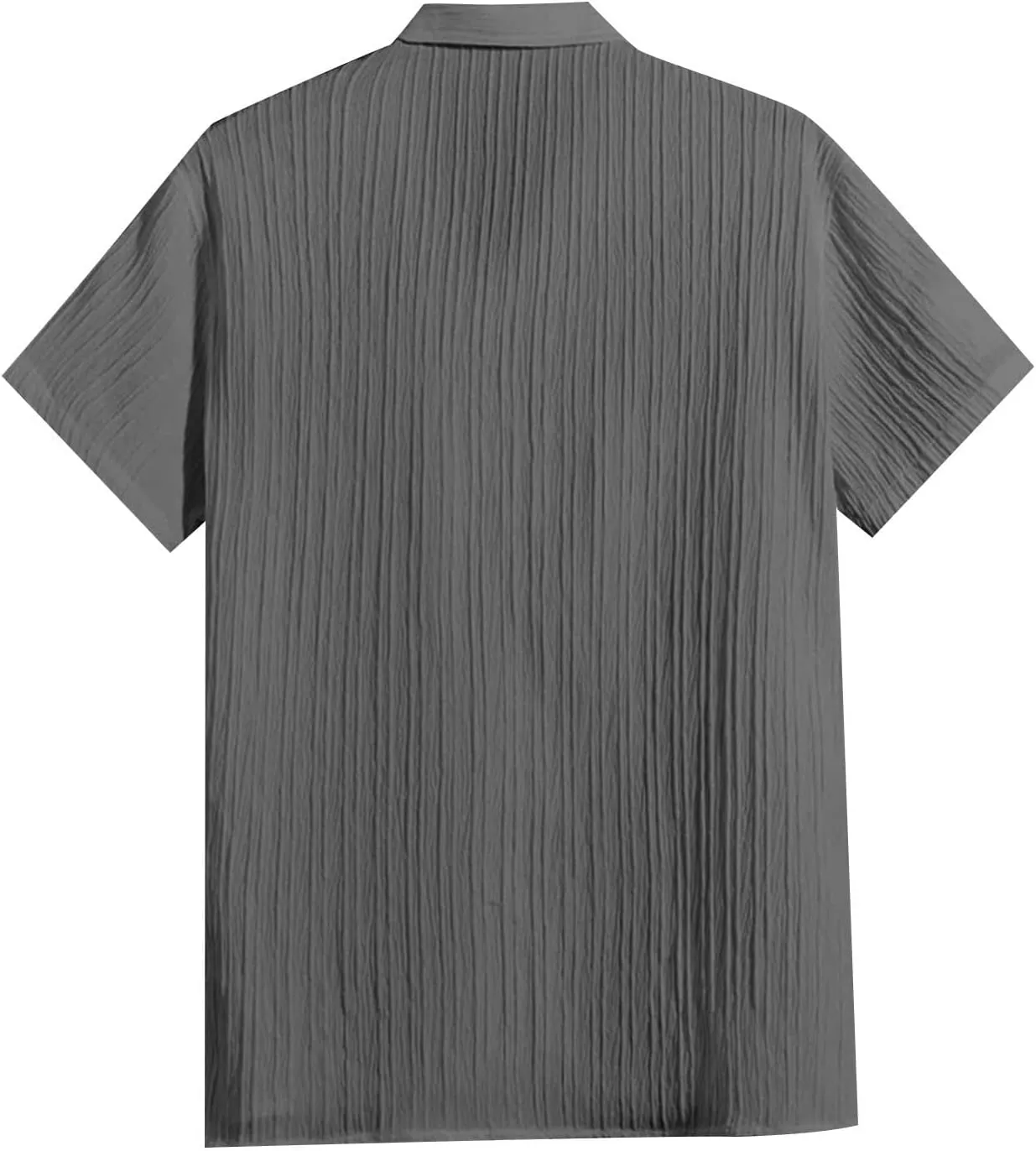 Men's Casual Shirts Short Sleeve Button Down Shirt Linen Shirt Wedding Beach Fashion Shirt Vacation Hawaiian Shirt