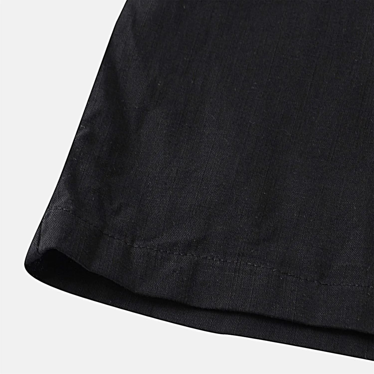 Mens Cotton Linen Bermuda Shorts Casual Slim Fit Elastic Waist Board Shorts with Pockets Lightweight Athletic Workout Shorts