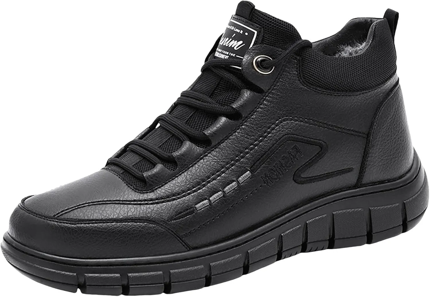 Mens Hiking Boots, Waterproof Hiking Boots Athletic Sneaker Boots Warm Outdoor Boots Womens Winter Shoes