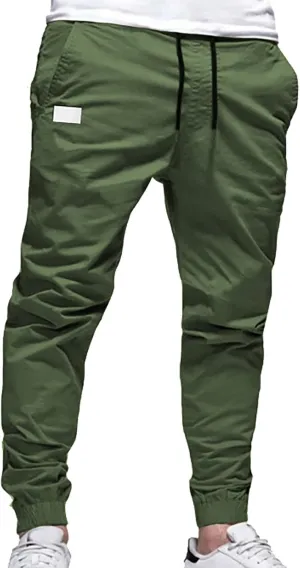 Mens Linen Cotton Pants Lightweight Mens Hiking Pants Cargo Pant Zipper Pocket Streetwear Pants Men White Loose Pant