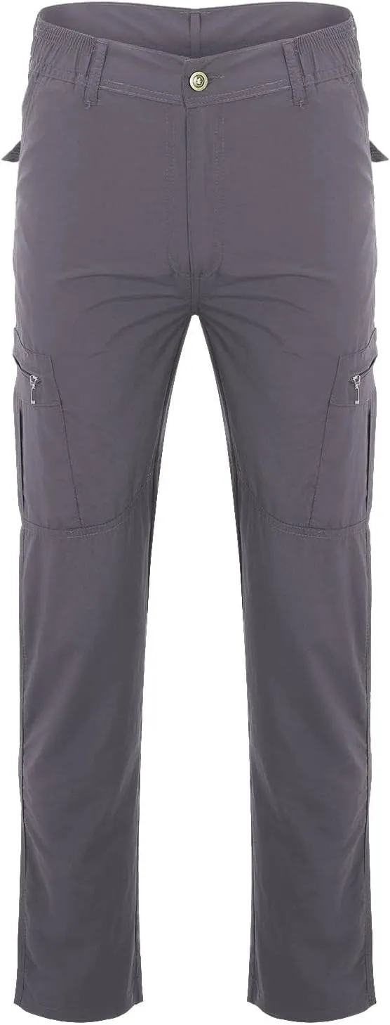Mens Quick Dry Swim Trunks Elastic Waist Drawstrings Cargo Shorts Compression Liner Beach Board Shorts with Pockets
