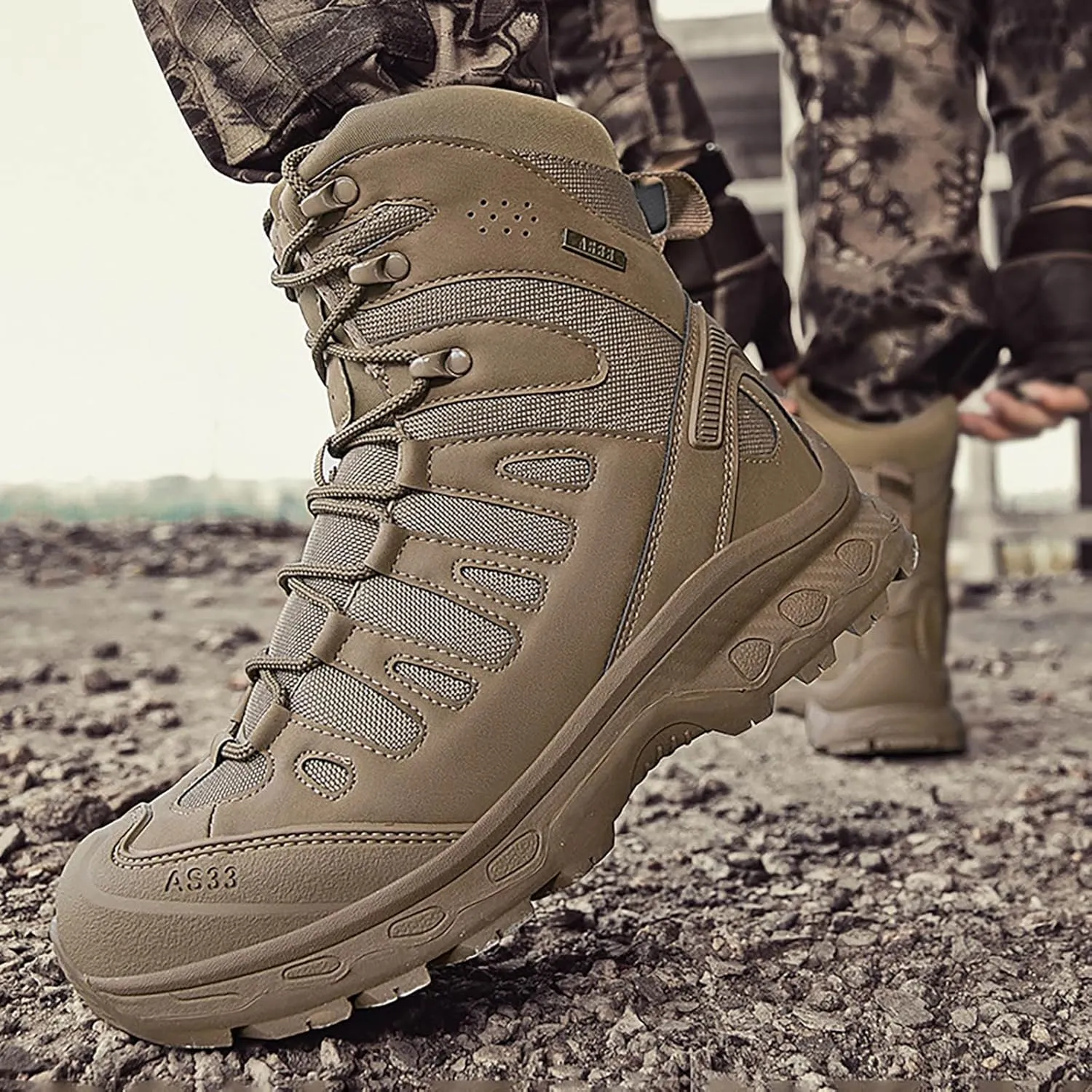 Men's Slip on Walking Shoes Comfort Memory Foam Hiking Snow Boots Breathable Fashion Sneakers Non Slip Arch Support Vacation Workout Tennis Shoes Wide Width