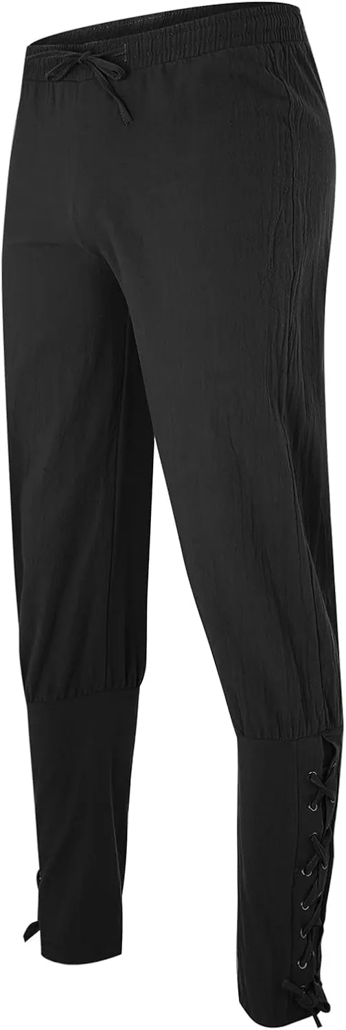 Mens Sweatpants with Pockets Men Casual Cargo Pants Outdoor Sports Fashion Casual Athletics Pants Harem Pants Baggy
