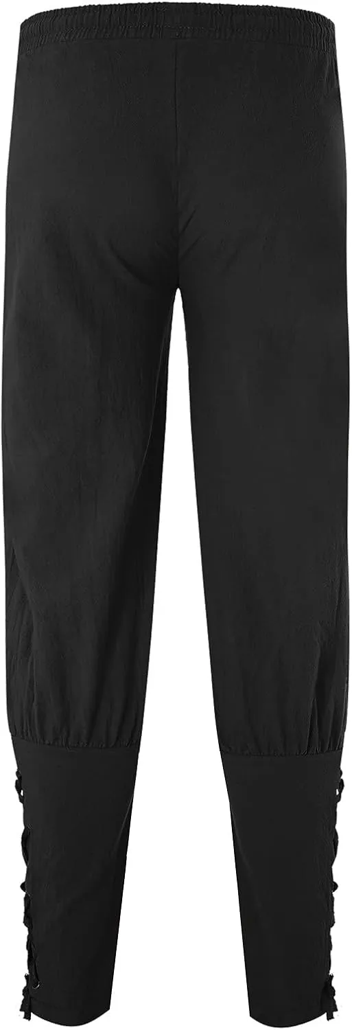 Mens Sweatpants with Pockets Men Casual Cargo Pants Outdoor Sports Fashion Casual Athletics Pants Harem Pants Baggy