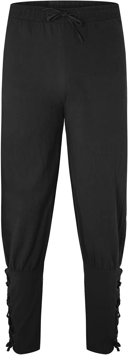 Mens Sweatpants with Pockets Men Casual Cargo Pants Outdoor Sports Fashion Casual Athletics Pants Harem Pants Baggy